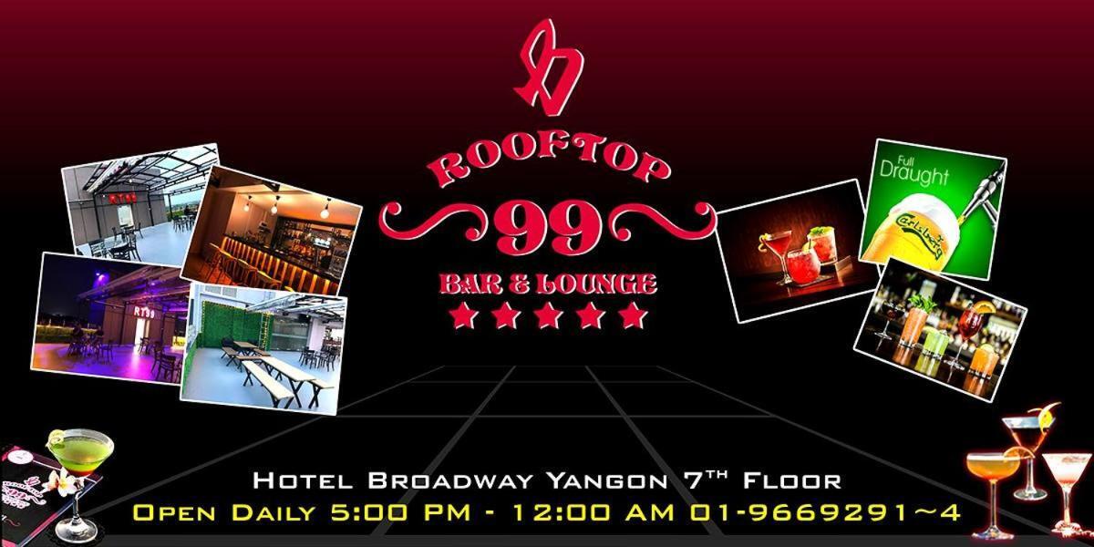 Hotel Broadway Yangon Ngoại thất bức ảnh
